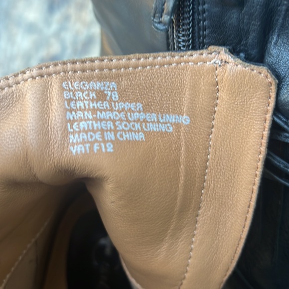 Earthies Elganza ankle heeled boots cos-play stylish old timey soft leather sz 7 - Picture 9 of 11